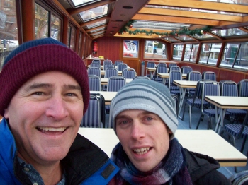 Amsterdam canal boat