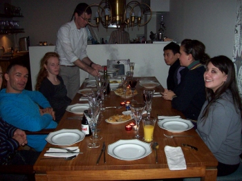 CouchSurfing Host dinner in Amsterdam, the Netherlands