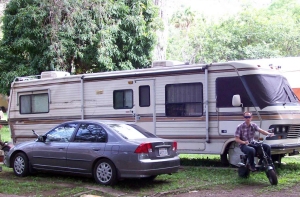 Andrew J. Wharton and Dave Clingman's RV home in Guadalajara