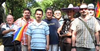St. Mark's Anglican Church friends at GDL's Gay Pride Parade